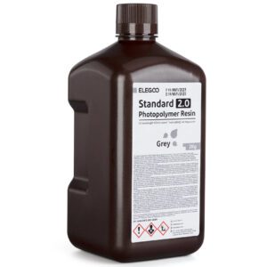 ELEGOO Standard 2 Kg Grey Resin for 3D Printer