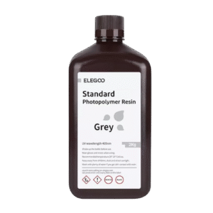 ELEGOO Standard 2 Kg Grey Resin for 3D Printer