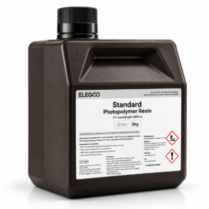 ELEGOO Standard 2 Kg Grey Resin for 3D Printer